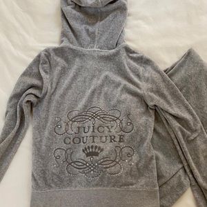 Juicy couture tracksuit grey
